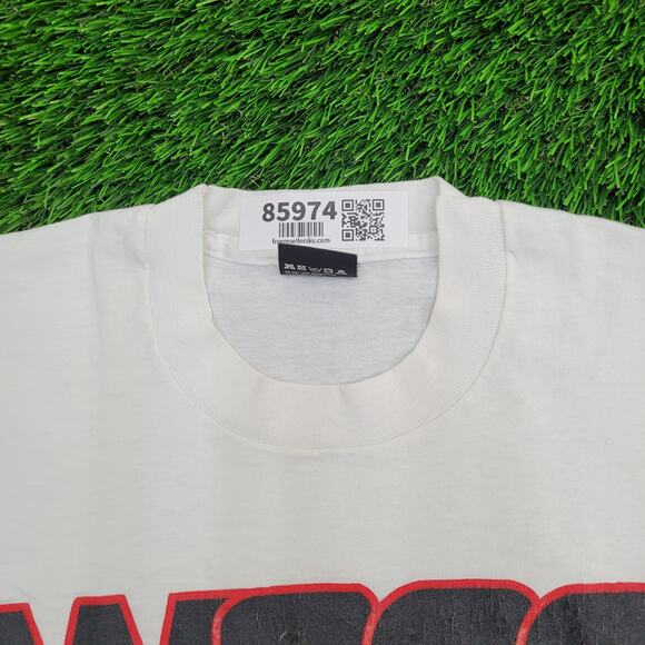 Vintage 1992 WCSS Basketball Camp Shirt Medium 19x25 White - Picture 9 of 15